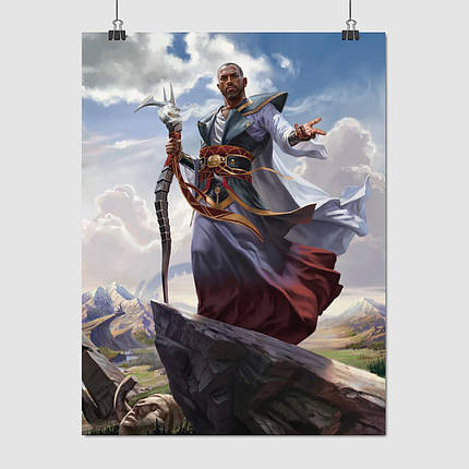 Плакат "Тефері, МТГ, Магія, MTG, Magic The Gathering, Teferi", 60×45см, фото 1