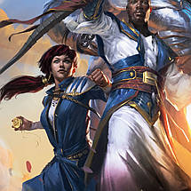 Плакат "Домінарія, МТГ, Магія, MTG, Magic The Gathering, Dominaria", 43×60см, фото 2