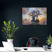 Плакат "Домінарія, МТГ, Магія, MTG, Magic The Gathering, Dominaria", 43×60см, фото 3