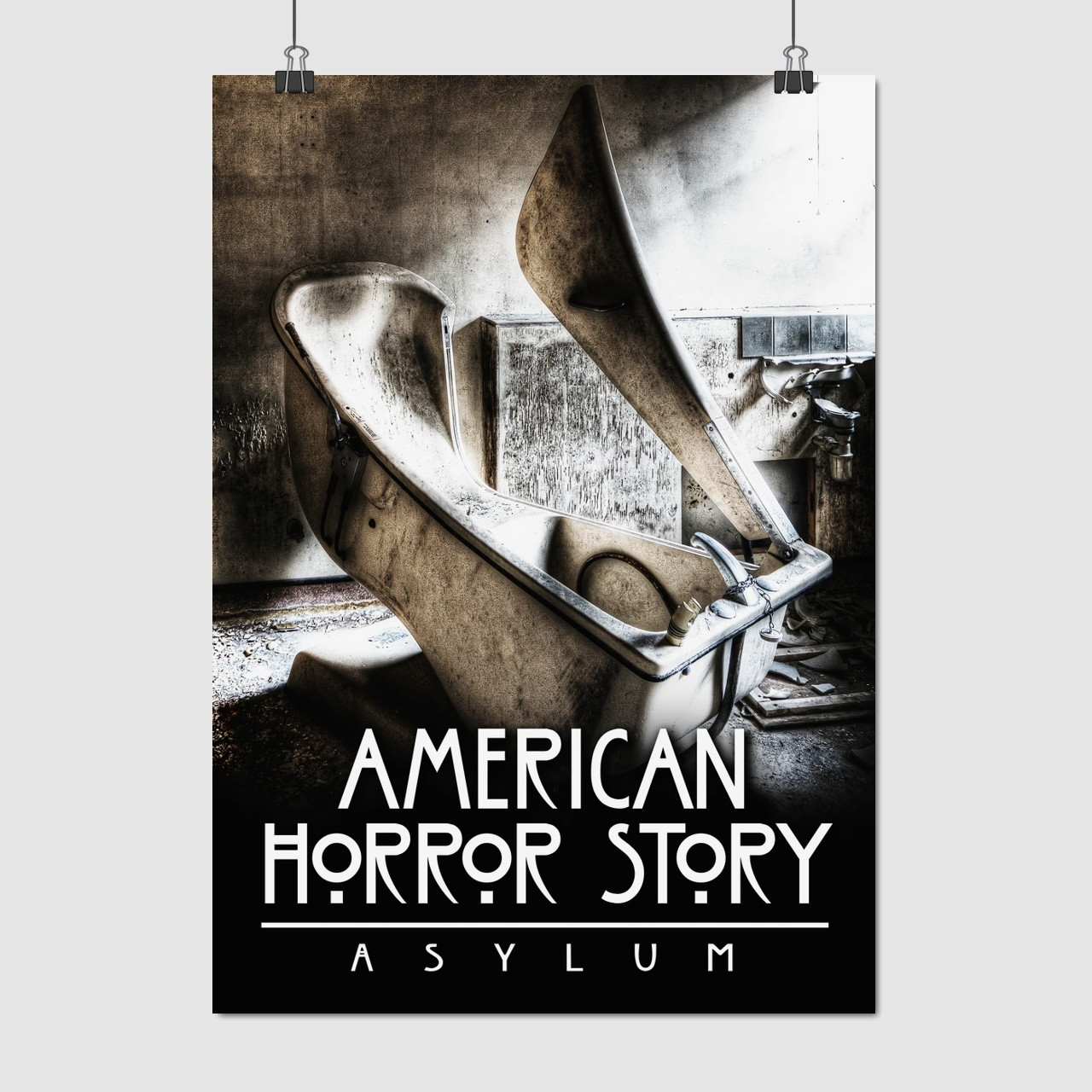 Плакат "Американська історія жаху, American Horror Story, AHS", 60×43см
