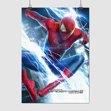 Плакат "Нова Людина-павук 2: Висока напруга, Amazing Spider-Man 2 (2014)", 60×43см, фото 1