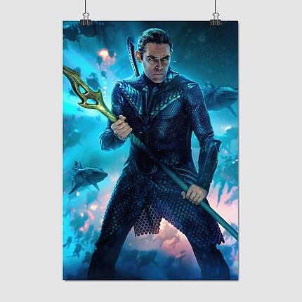 Плакат "Аквамен, Aquaman (2018)", 60×41см, фото 1