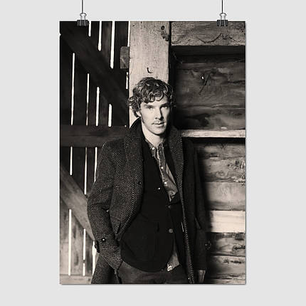 Плакат "Бенедикт Камбербетч у молодості, Benedict Cumberbatch", 60×43см, фото 1