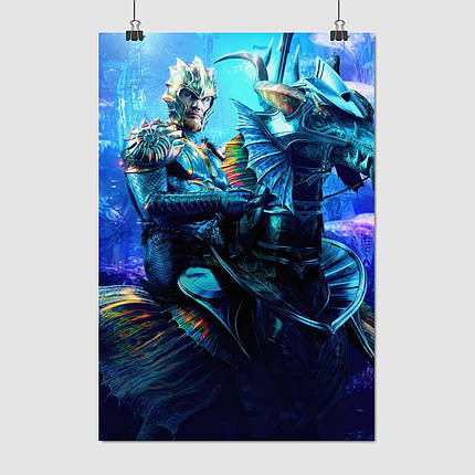 Плакат "Аквамен, Aquaman (2018)", 60×41см, фото 1