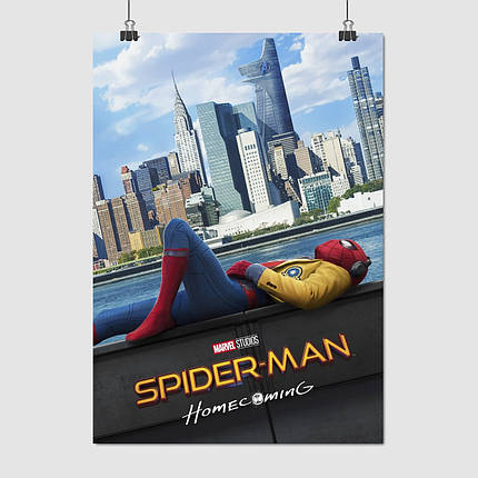 Плакат "Людина-павук: Повернення додому, Spider-Man: Homecoming (2017)", 60×43см, фото 1