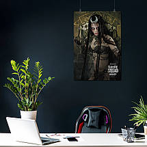 Плакат "Загін самогубців, Чарівниця, Suicide Squad, Enchantress", 60×41см, фото 4