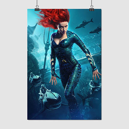 Плакат "Аквамен, Aquaman (2018)", 60×40см, фото 1