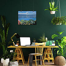 Плакат "Підводний світ, риби, кораловий риф", 43×60см, фото 5