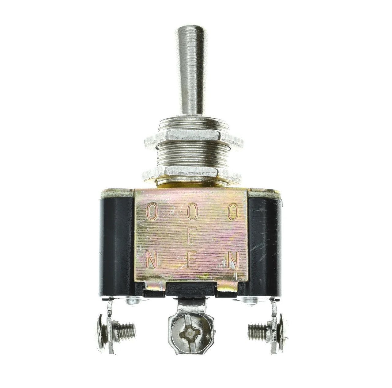 Тумблер 3-х контактний On-Off-On 10A / 250V, KN3A-103A, гвинтові контакти