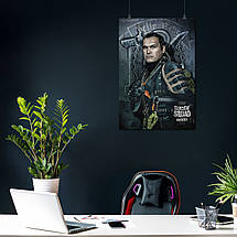 Плакат "Загін самогубців, Сліпнот, Suicide Squad, Slipknot", 60×41см, фото 4