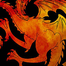 Плакат "Гра Престолів, Полум'я та Кров, GoT, Game of Thrones, Fire and Blood", 60×43см, фото 2