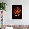 Плакат "Гра Престолів, Полум'я та Кров, GoT, Game of Thrones, Fire and Blood", 60×43см, фото 6