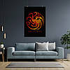 Плакат "Гра Престолів, Полум'я та Кров, GoT, Game of Thrones, Fire and Blood", 60×43см, фото 7