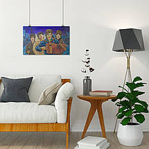 Плакат "Бітлз на селі, Beatles", 43×60см, фото 4