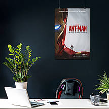 Плакат "Людина-мураха на Залізній Людині, Ant-Man (2015)", 60×41см, фото 4
