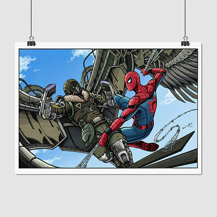 Плакат "Людина-павук: Повернення додому, Spider-Man: Homecoming (2017)", 43×60см, фото 1