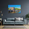 Плакат "Нідерланди, Амстердам, міст над каналом, Amsterdam, Netherlands", 40×60см, фото 7