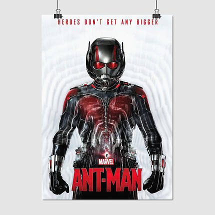 Плакат "Людина-мураха, трансформація, Ant-Man (2015)", 60×43см, фото 1