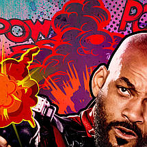 Плакат "Загін самогубців, Дедшот, Suicide Squad, Deadshot", 60×40см, фото 3