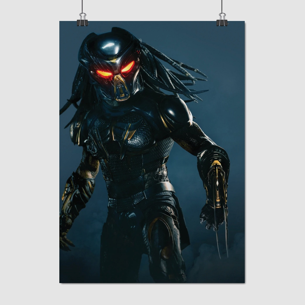 Плакат "Хижак, в повний зріст, Predator", 60×43см