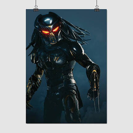 Плакат "Хижак, в повний зріст, Predator", 60×43см, фото 1