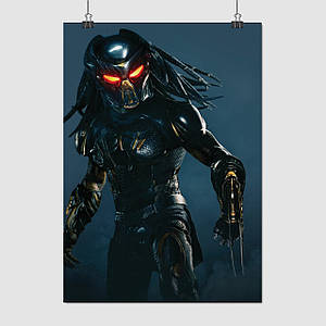 Плакат "Хижак, в повний зріст, Predator", 60×43см