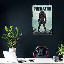 Плакат "Хижак, Predator", 60×40см, фото 3