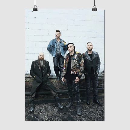 Плакат "Three Days Grace", 60×43см, фото 1