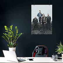 Плакат "Three Days Grace", 60×43см, фото 3