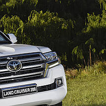 Плакат "Тойота Ленд Крузер 200, Toyota Land Cruiser 200", 43×60см, фото 3