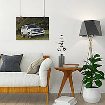 Плакат "Тойота Ленд Крузер 200, Toyota Land Cruiser 200", 43×60см, фото 5
