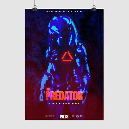 Плакат "Хижак, Predator", 60×43см, фото 1