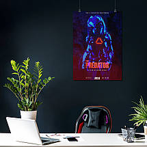 Плакат "Хижак, Predator", 60×43см, фото 4