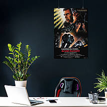 Плакат "Той, хто біжить по лезу, Blade Runner (1982)", 60×40см, фото 4