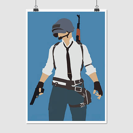 Плакат "ПУБГ, PUBG, Playerunknown's Battlegrounds", 60×43см, фото 1