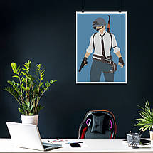 Плакат "ПУБГ, PUBG, Playerunknown's Battlegrounds", 60×43см, фото 3