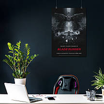 Плакат "Той, хто біжить по лезу, Blade Runner (1982)", 60×43см, фото 4