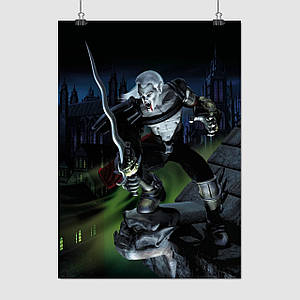 Плакат "Спадщина Каїна: Викрадач душ, Soul Reaver, Legacy of Kain, Blood Omen", 60×43см