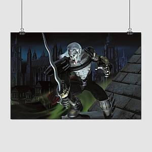 Плакат "Спадщина Каїна: Викрадач душ, Soul Reaver, Legacy of Kain, Blood Omen", 40×60см