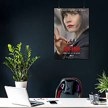 Плакат "Людина-мураха на плечі Хоуп ван Дайн (Еванджелін Ліллі), Ant-Man (2015)", 60×41см, фото 4