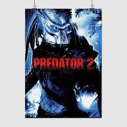 Плакат "Хижак 2, Predator 2 (1990)", 60×42см, фото 1