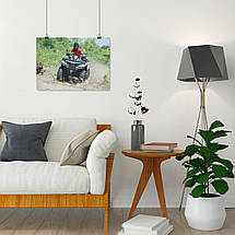 Плакат "Квадроцикл на бездоріжжі", 43×60см, фото 4