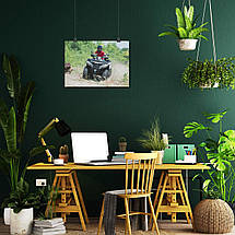 Плакат "Квадроцикл на бездоріжжі", 43×60см, фото 5