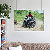 Плакат "Квадроцикл на бездоріжжі", 43×60см, фото 6