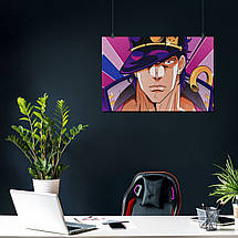 Плакат "Неймовірні пригоди ДжоДжо, Jojo's Bizarre Adventure", 40×60см, фото 4