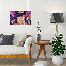 Плакат "Неймовірні пригоди ДжоДжо, Jojo's Bizarre Adventure", 40×60см, фото 5