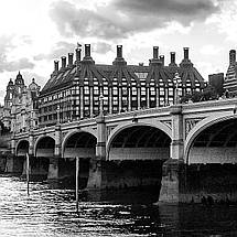 Плакат "Англія, Біг-Бен та Вестмінстерський міст над Темзою, London, England", 43×60см, фото 3