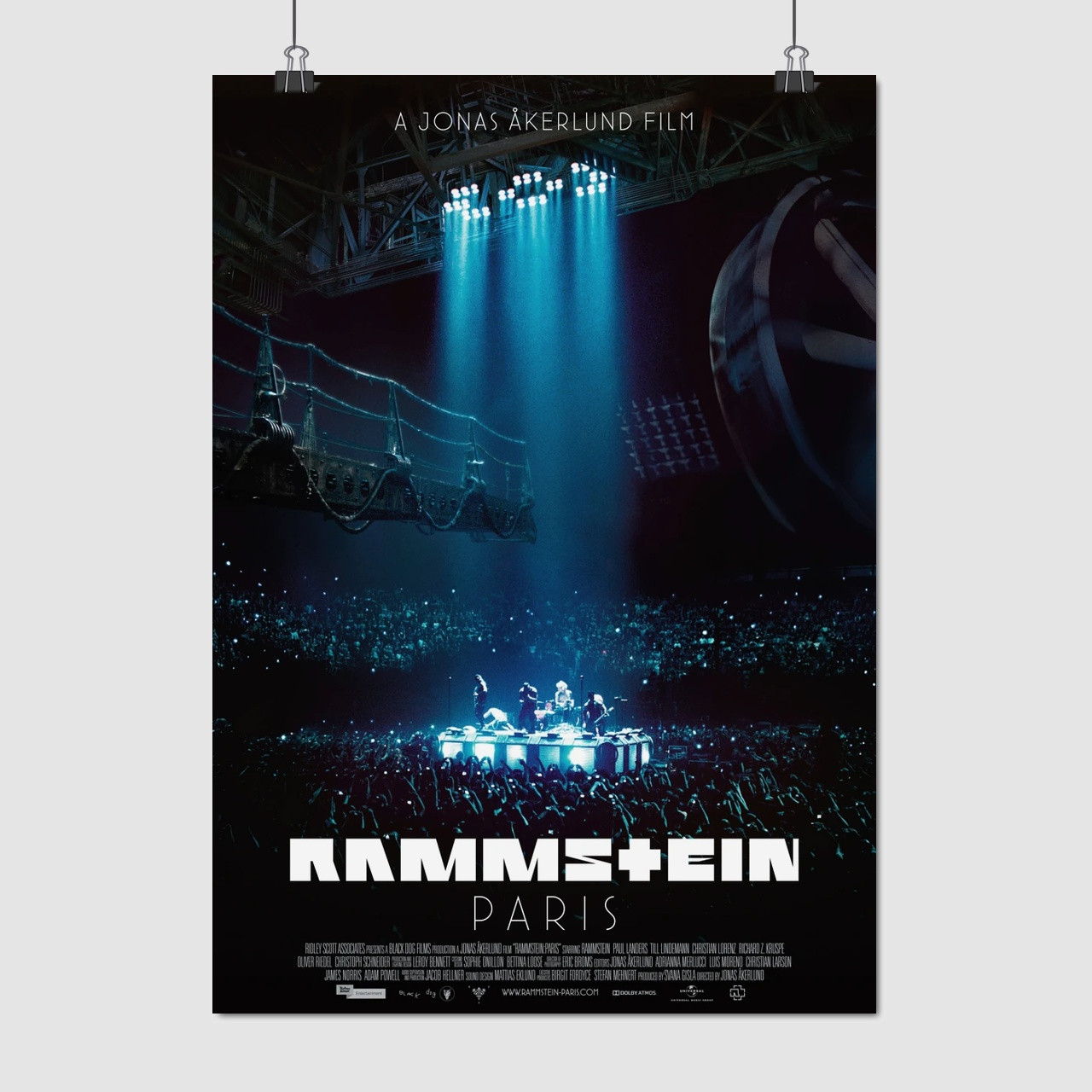 Плакат "Рамштайн, Rammstein", 60×43см