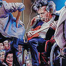 Плакат "Роллінг Стоунз, веселі дідугани, Rolling Stones", 39×60см, фото 2