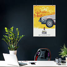 Плакат "Назад у майбутнє Ⅰ (частина 1 з 3), Back to the future", 60×43см, фото 4